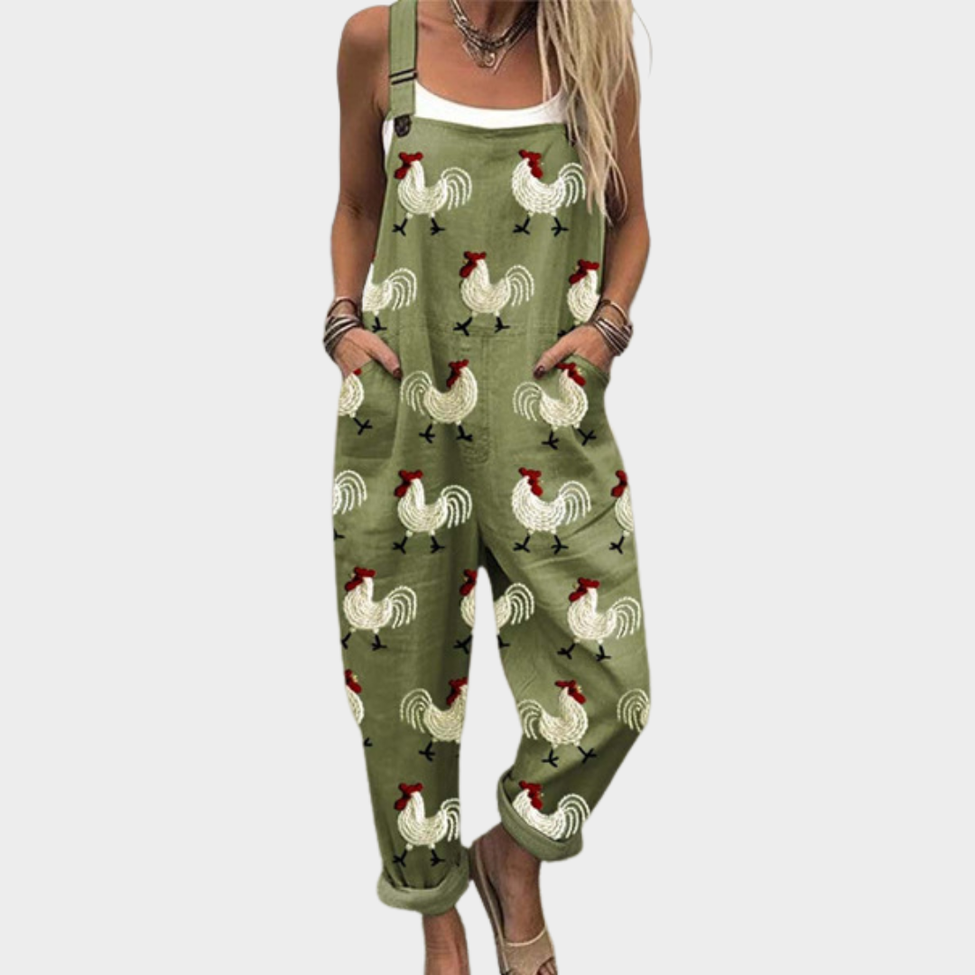 Conjunto peto estampado cómodo