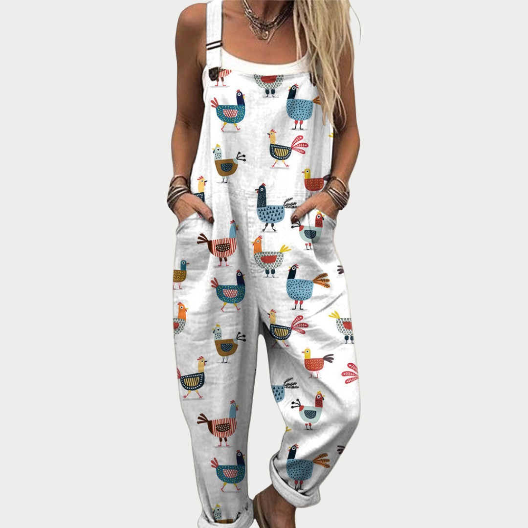 Conjunto peto estampado cómodo