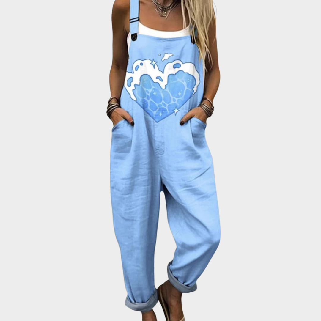 Conjunto peto estampado cómodo