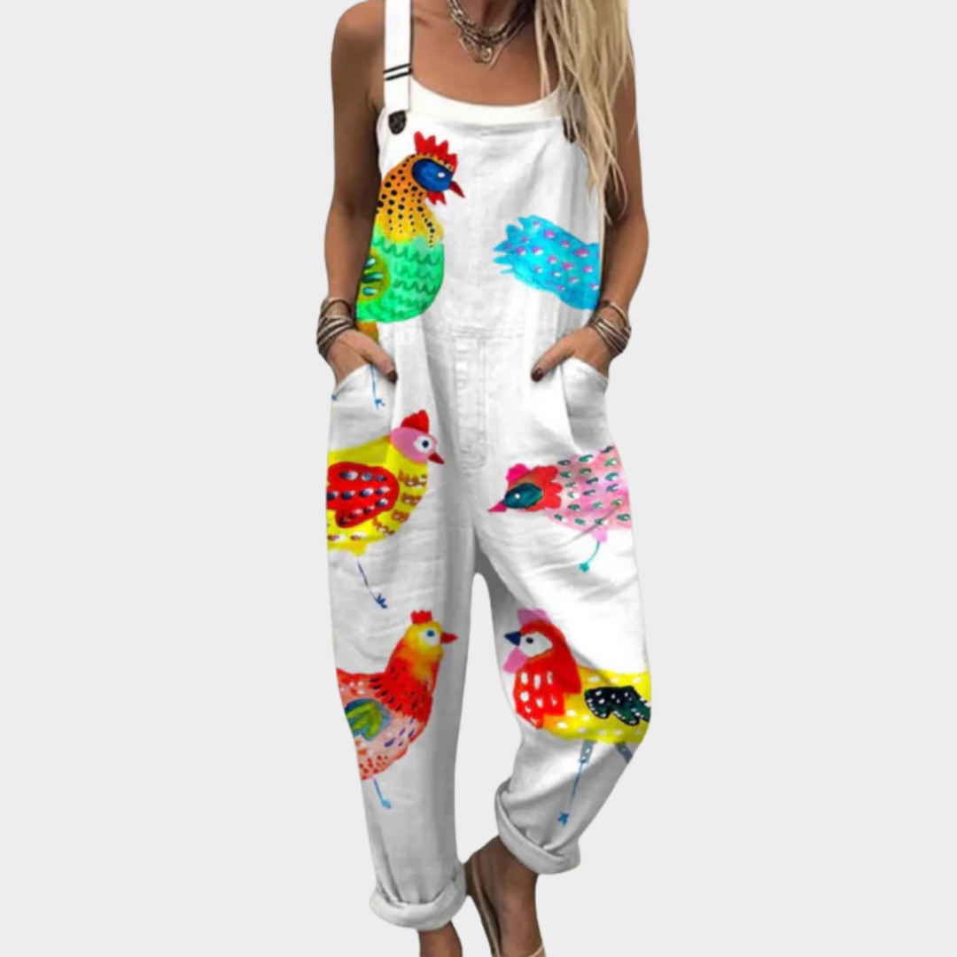 Conjunto peto estampado cómodo