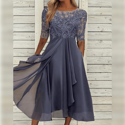 LA SCINTILLA | Vestido elegante de encaje Lea
