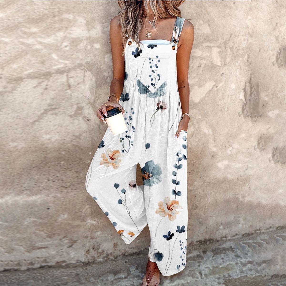 Conjunto peto estampado cómodo