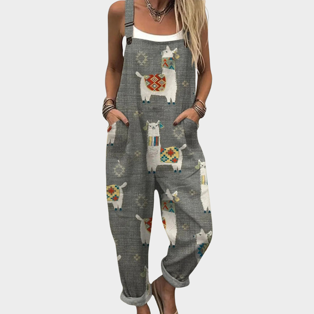 Conjunto peto estampado cómodo