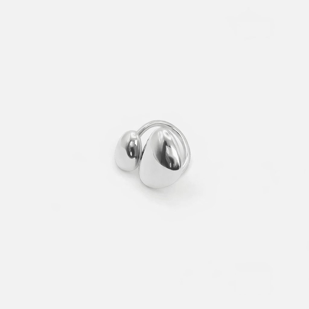 Anillo Óvalo Orgánico