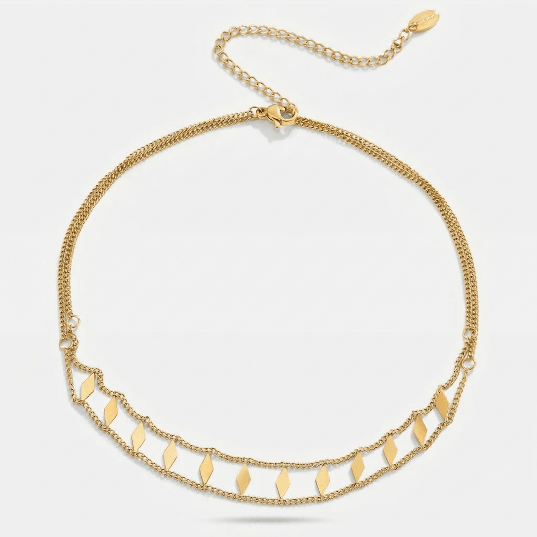 Choker dorado