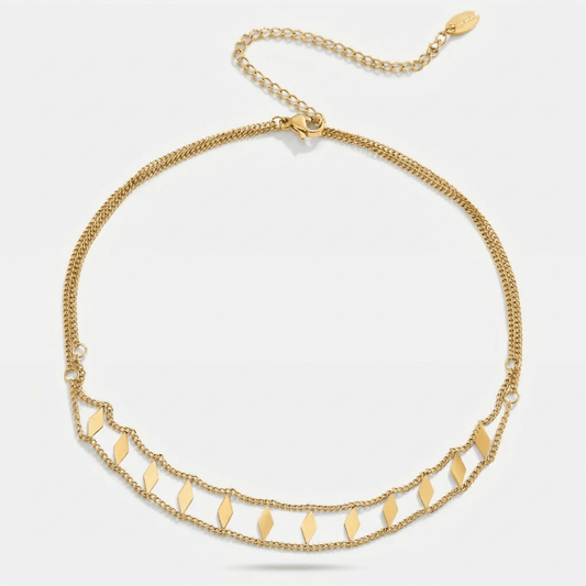 Choker dorado