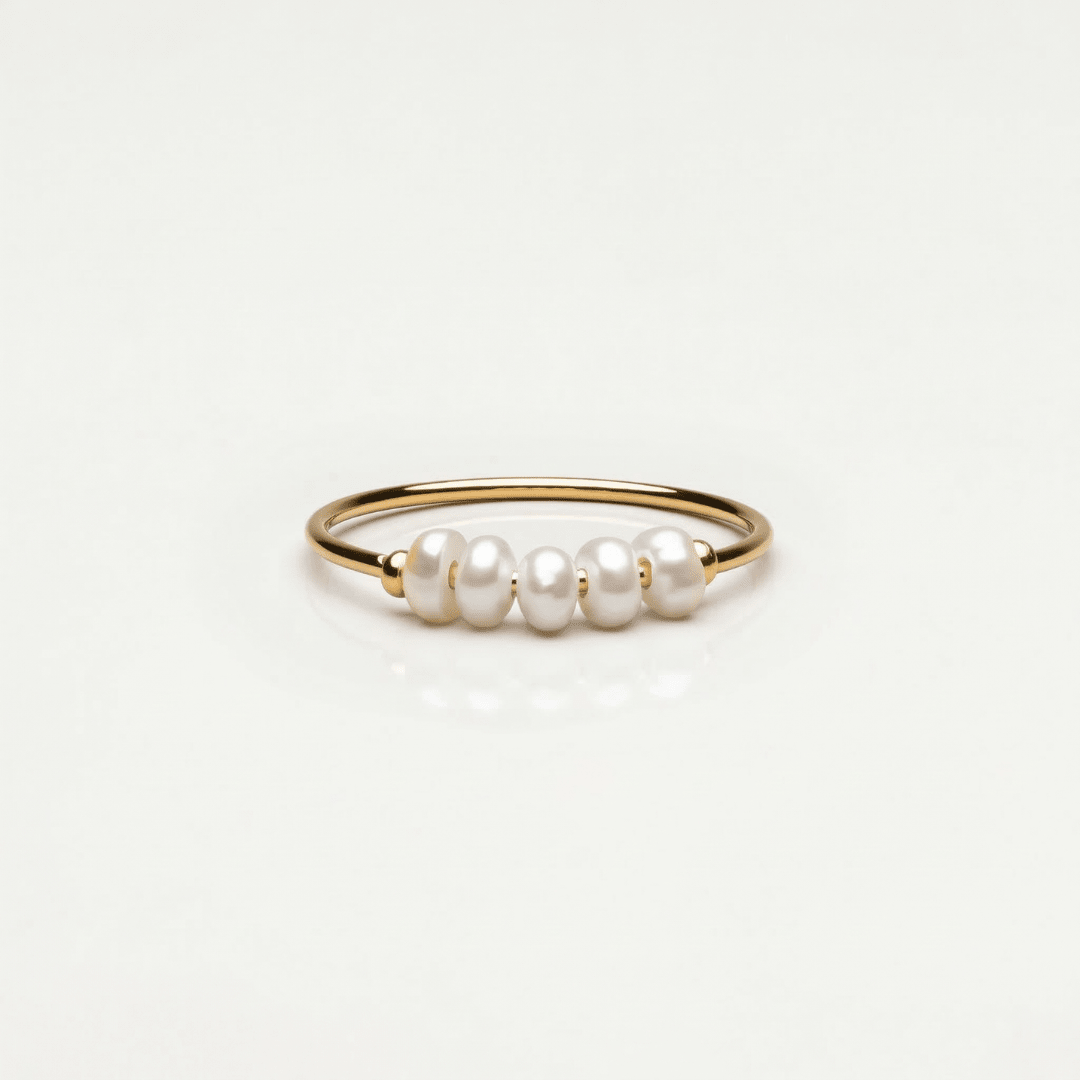 Anillo Mini Perlas