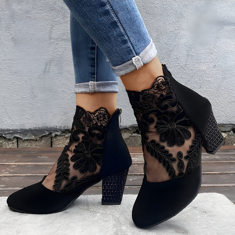 NORA | Elegantes zapatos de tacon de punta
