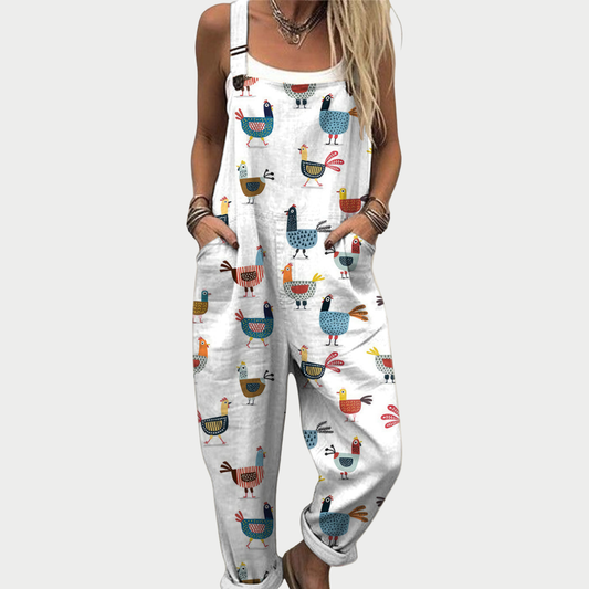 Conjunto peto estampado cómodo