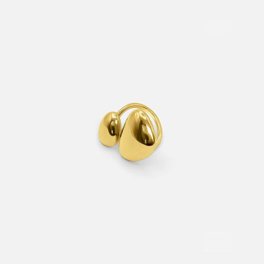 Anillo Óvalo Orgánico