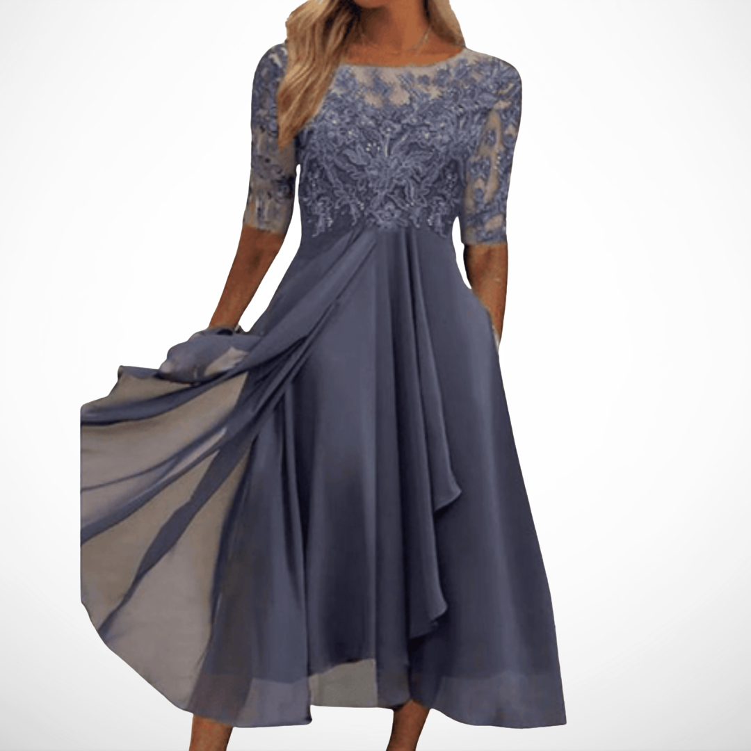 LA SCINTILLA | Vestido elegante de encaje Lea