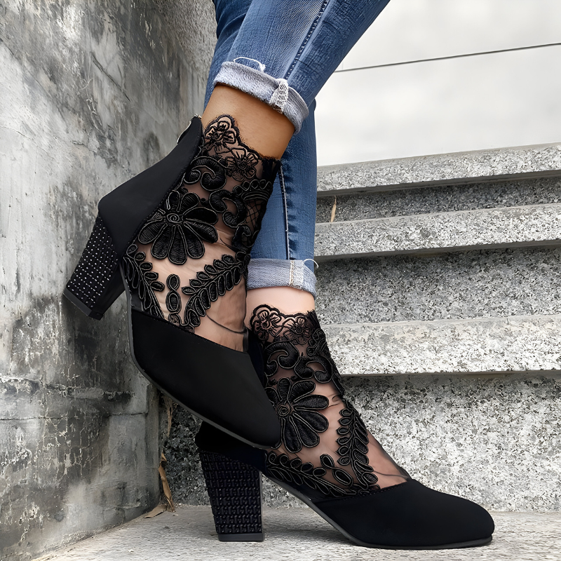 NORA | Elegantes zapatos de tacon de punta