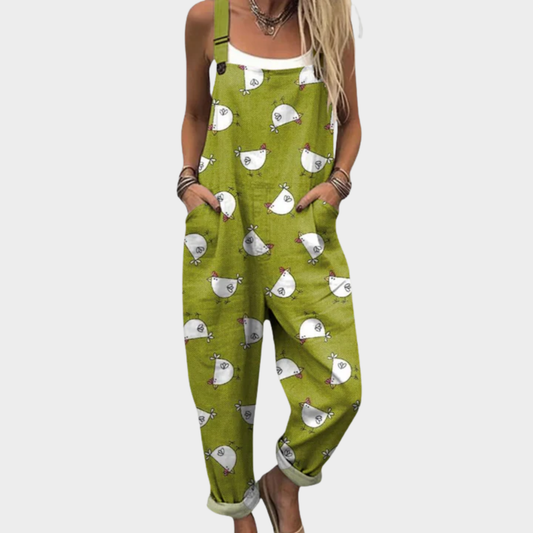 Conjunto peto estampado cómodo