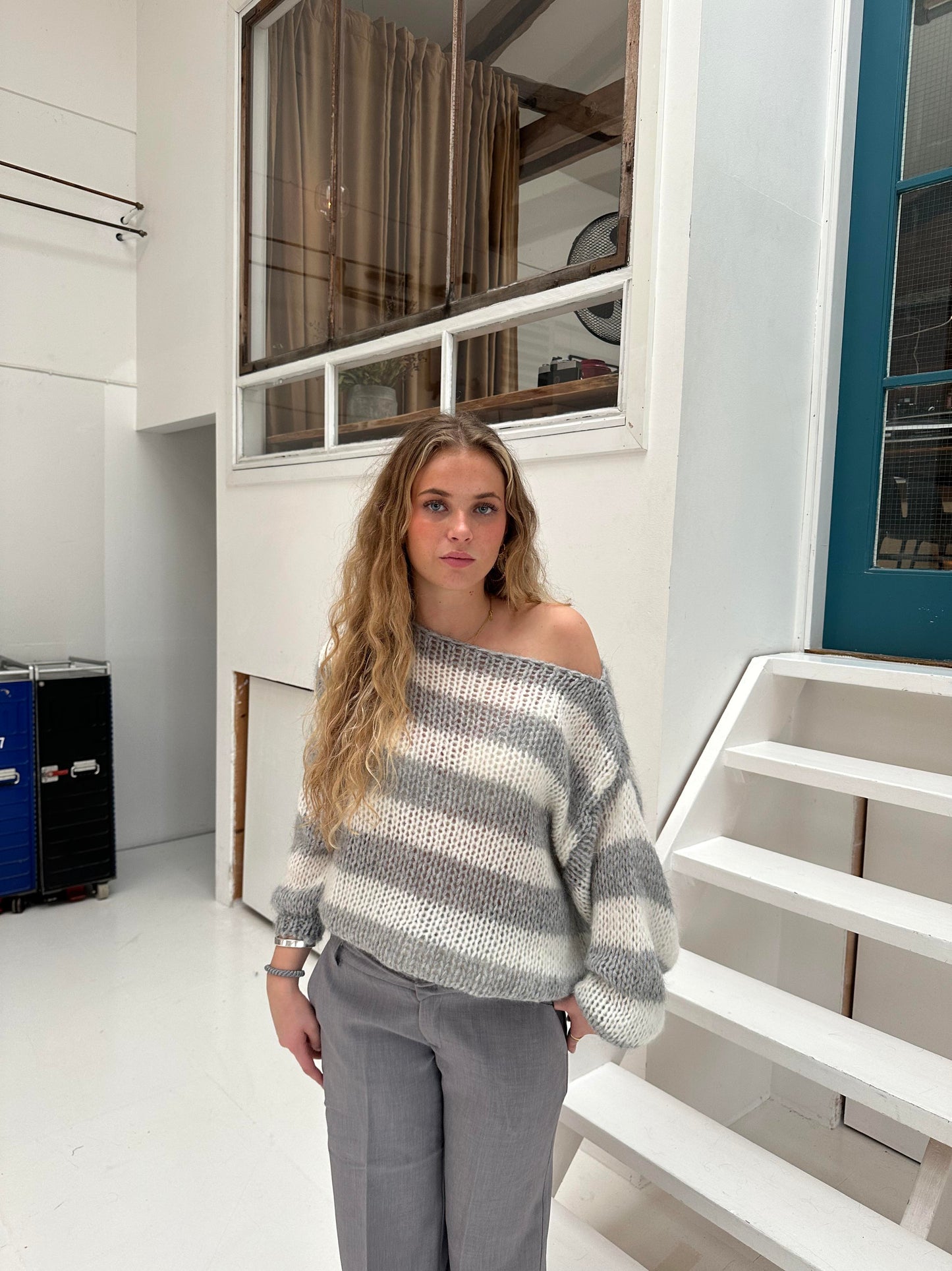 IVY – Jersey de punto a rayas