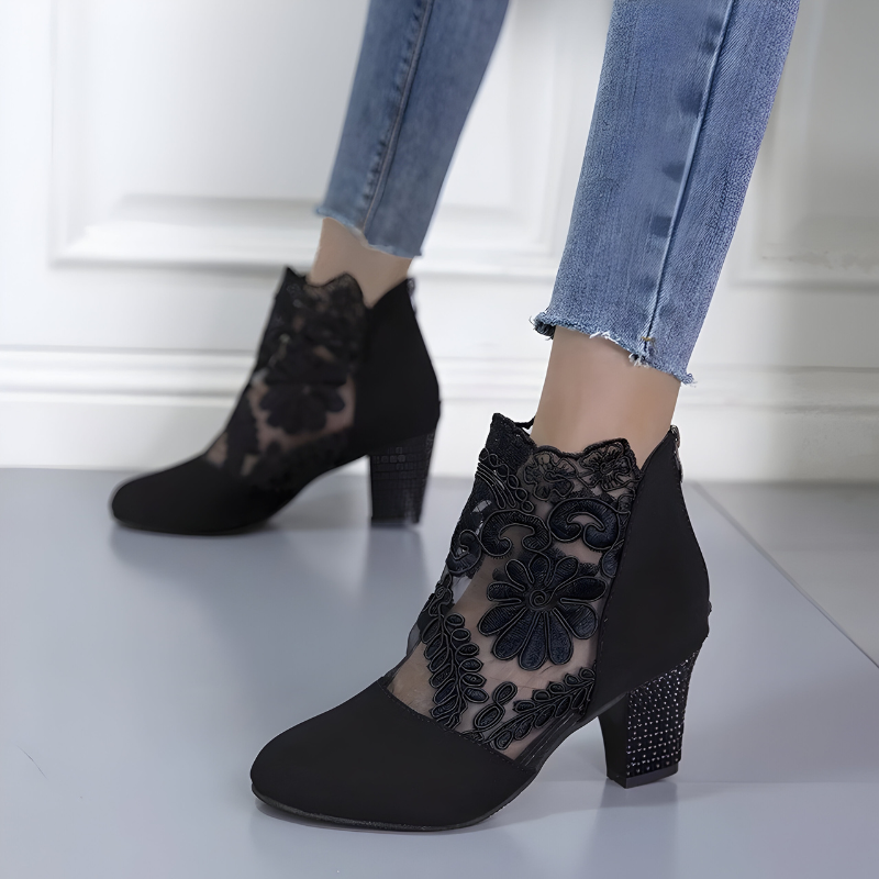 NORA | Elegantes zapatos de tacon de punta