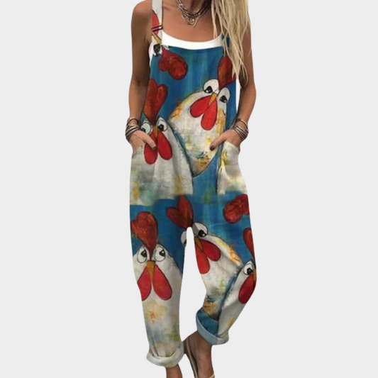 Conjunto peto estampado cómodo