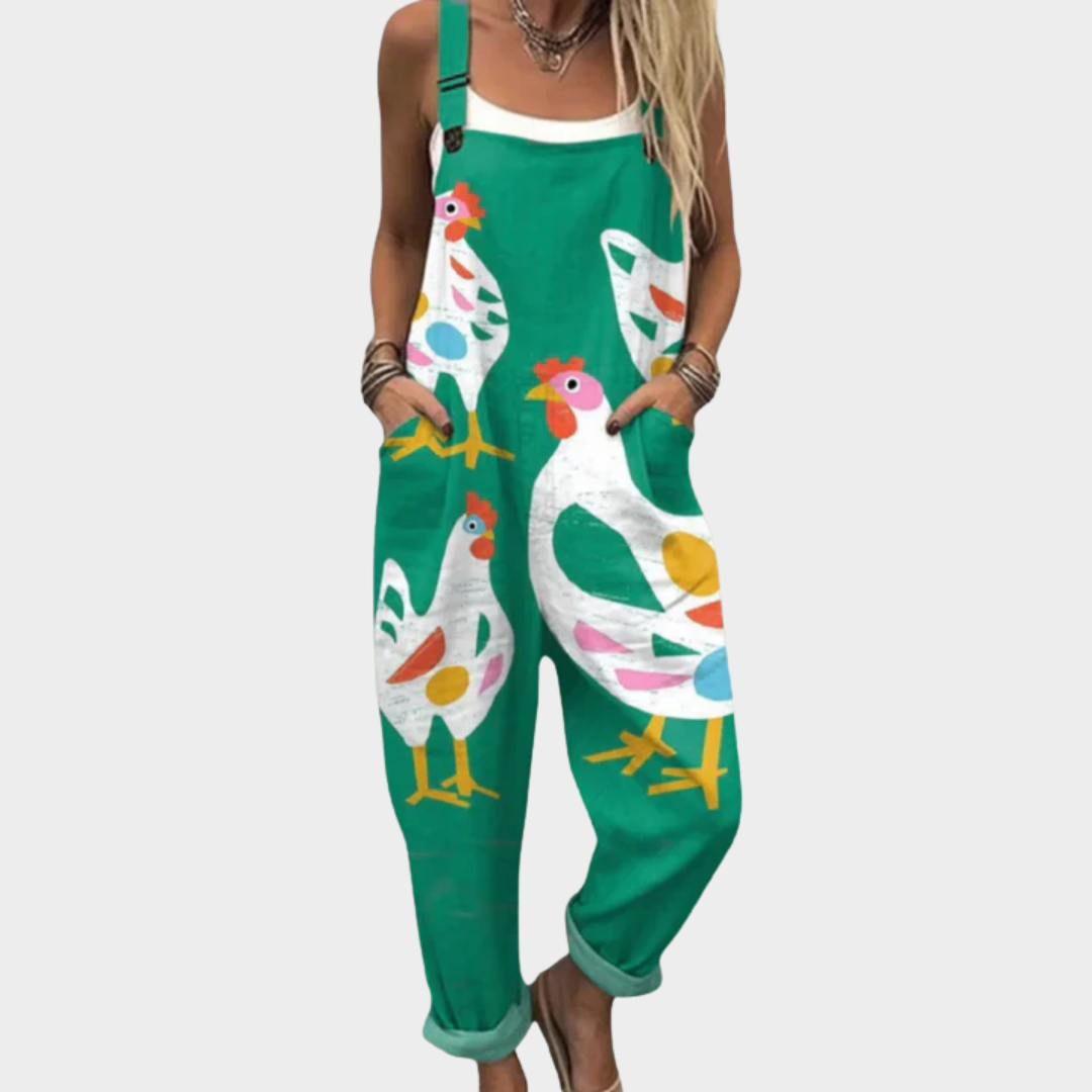 Conjunto peto estampado cómodo