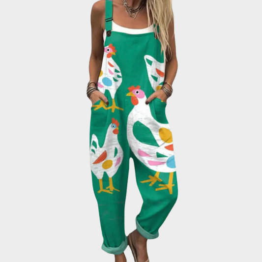 Conjunto peto estampado cómodo