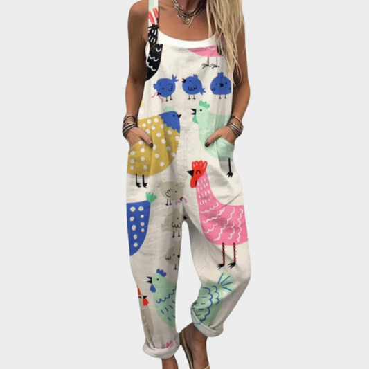 Conjunto peto estampado cómodo
