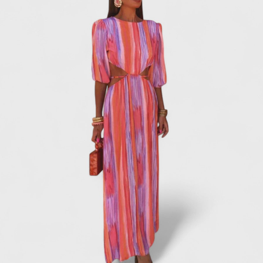 LA SCINTILLA | Vestido maxi Éclat Riviera