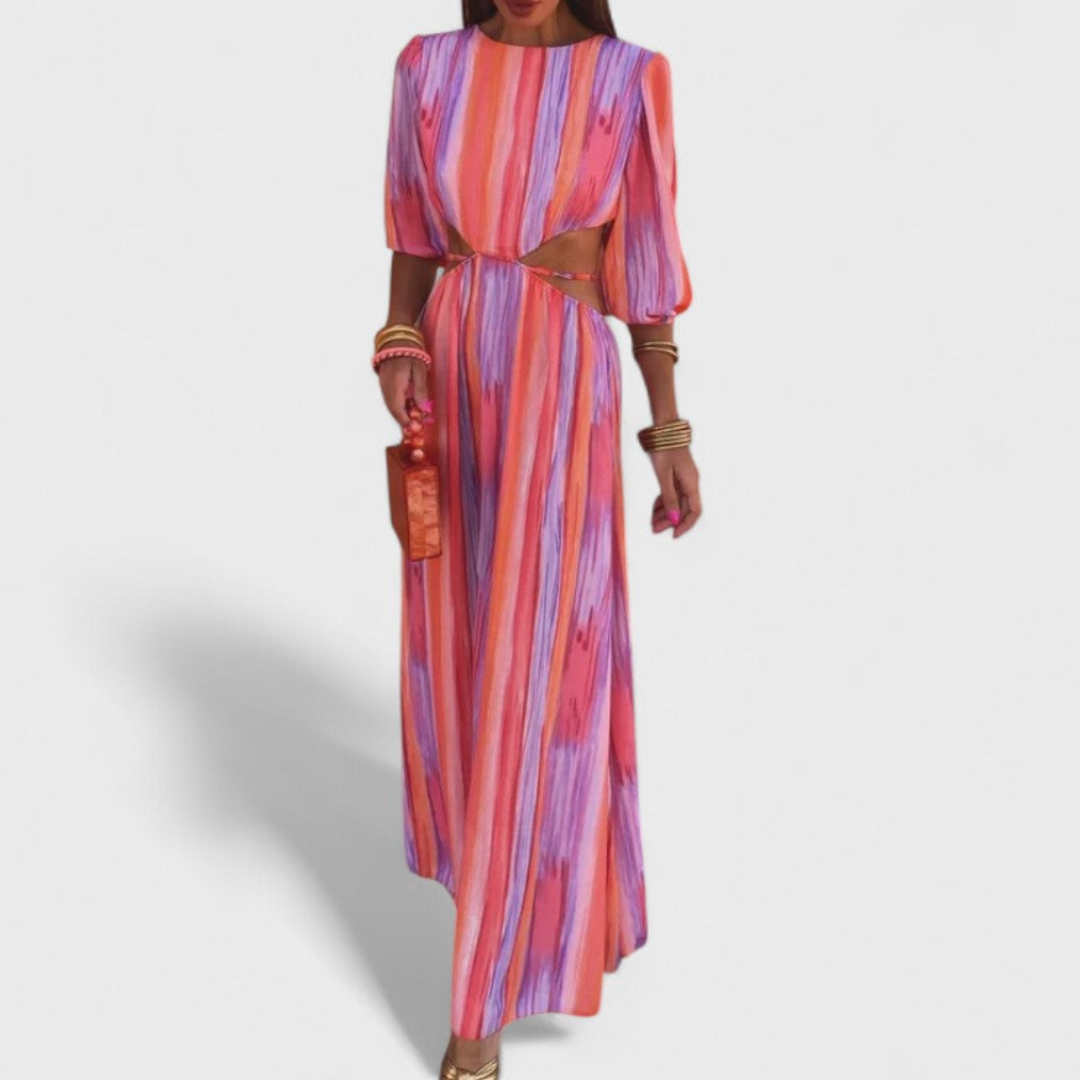 LA SCINTILLA | Vestido maxi Éclat Riviera