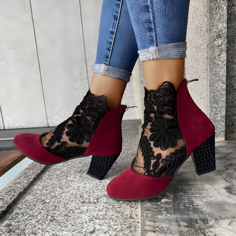 NORA | Elegantes zapatos de tacon de punta