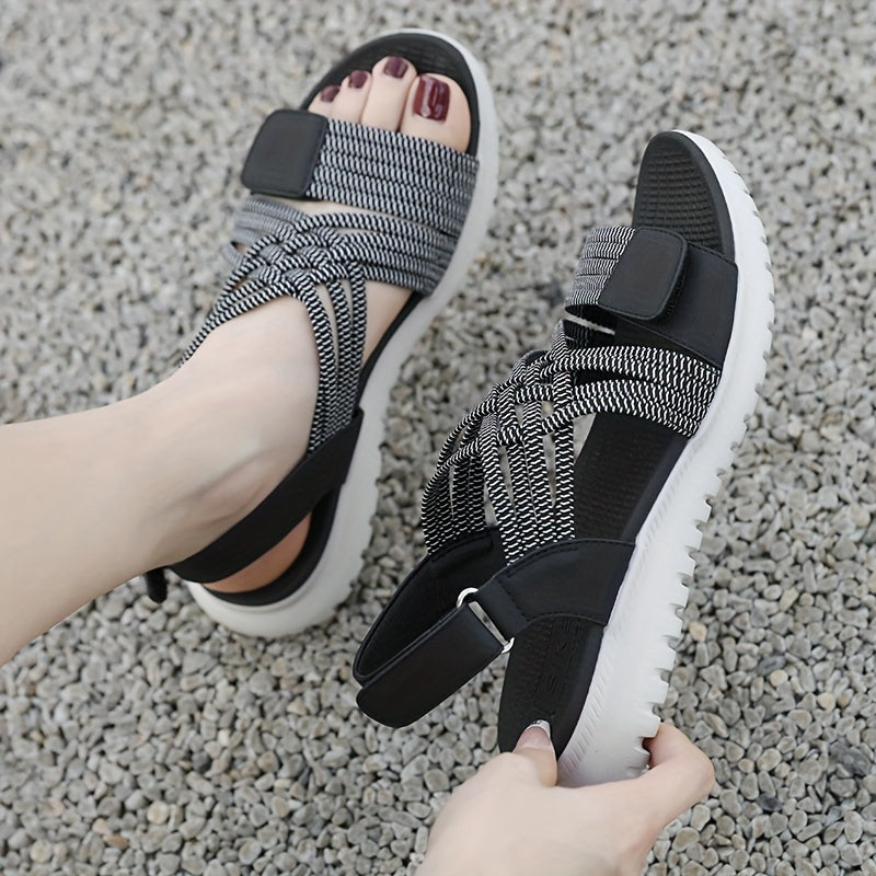 Soline | Sandalias sport-chic con suela alta