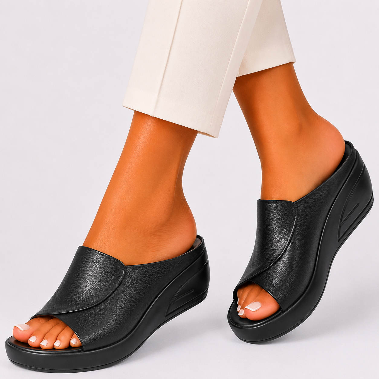 ELIANA | Sandalia con tacón slip-on