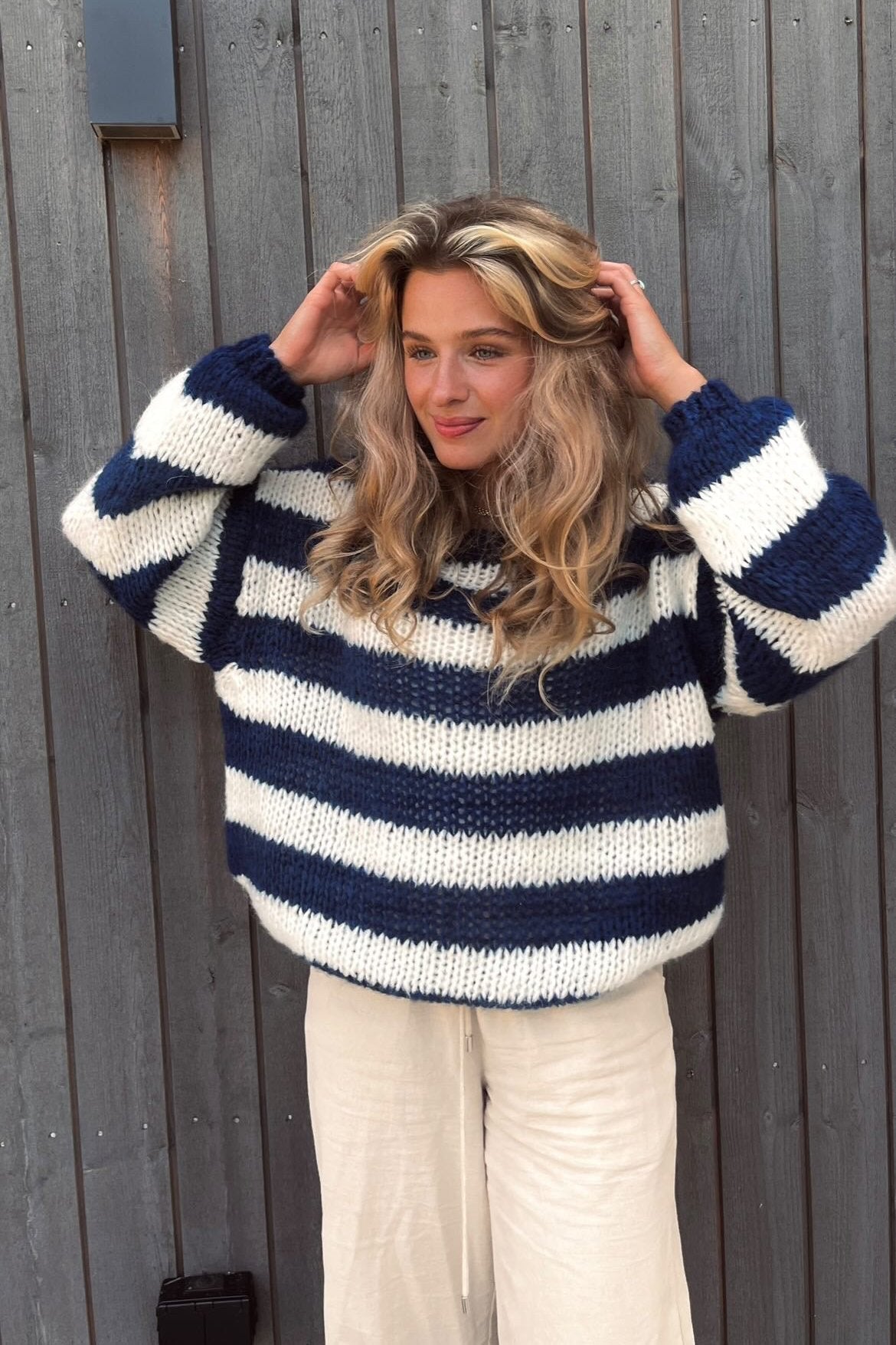 IVY – Jersey de punto a rayas