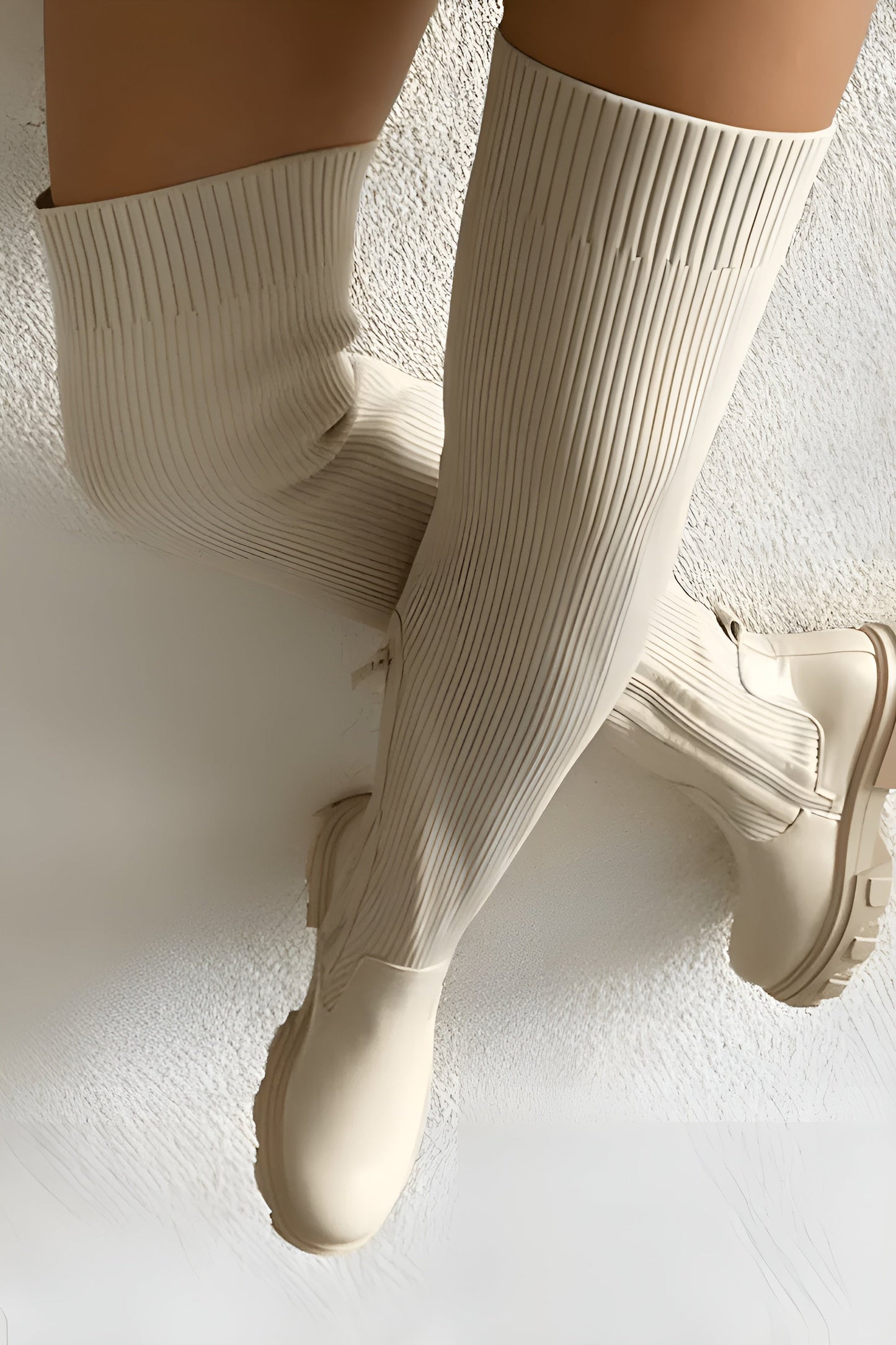 MADDIE | Botas overknee de elastico