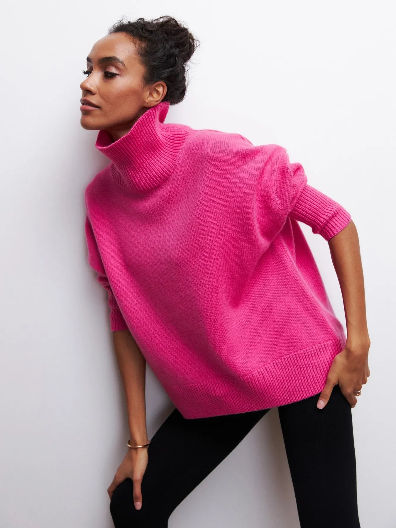 GIANA | Jersey acogedor de cuello alto