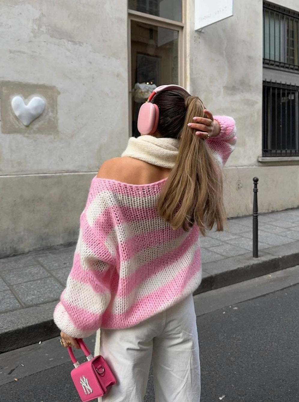 IVY – Jersey de punto a rayas