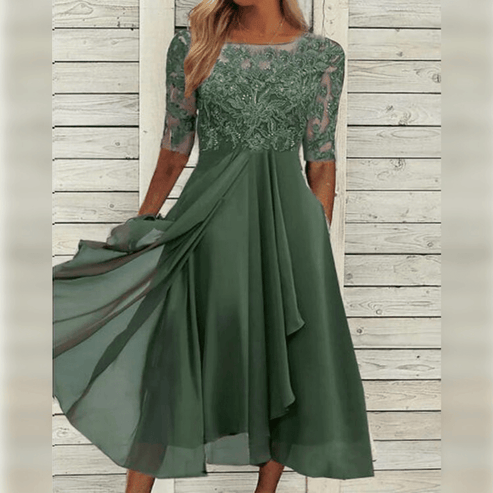 LA SCINTILLA | Vestido elegante de encaje Lea