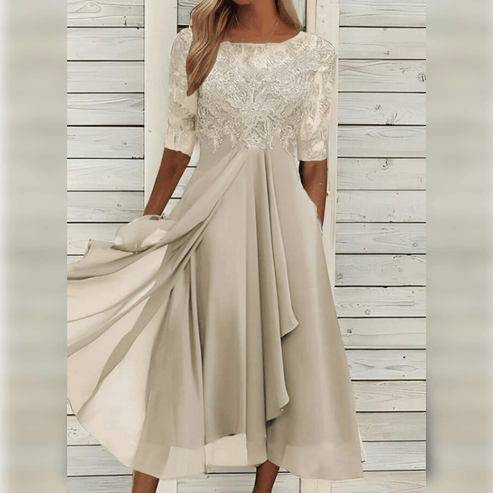 LA SCINTILLA | Vestido elegante de encaje Lea