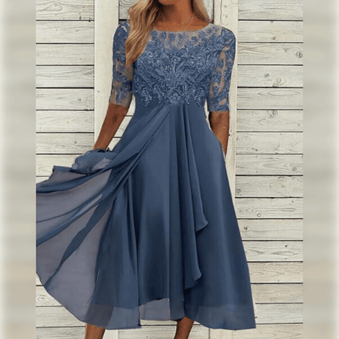 LA SCINTILLA | Vestido elegante de encaje Lea