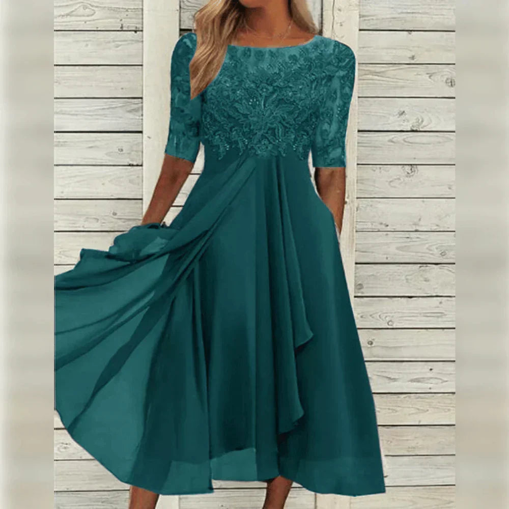 LA SCINTILLA | Vestido elegante de encaje Lea
