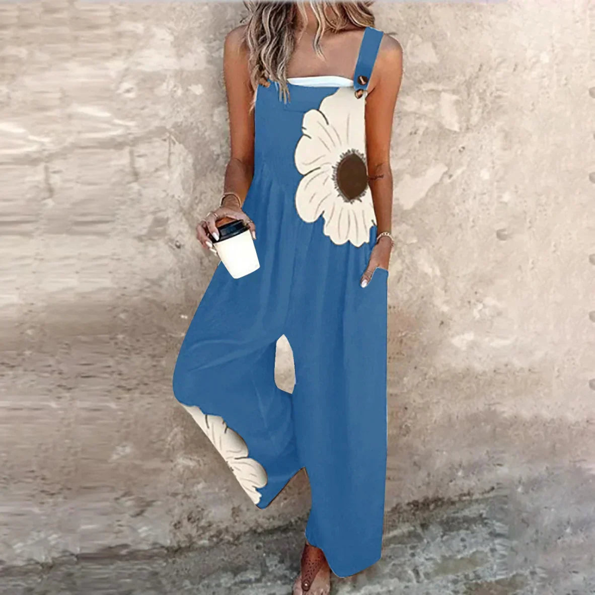 Conjunto peto estampado cómodo