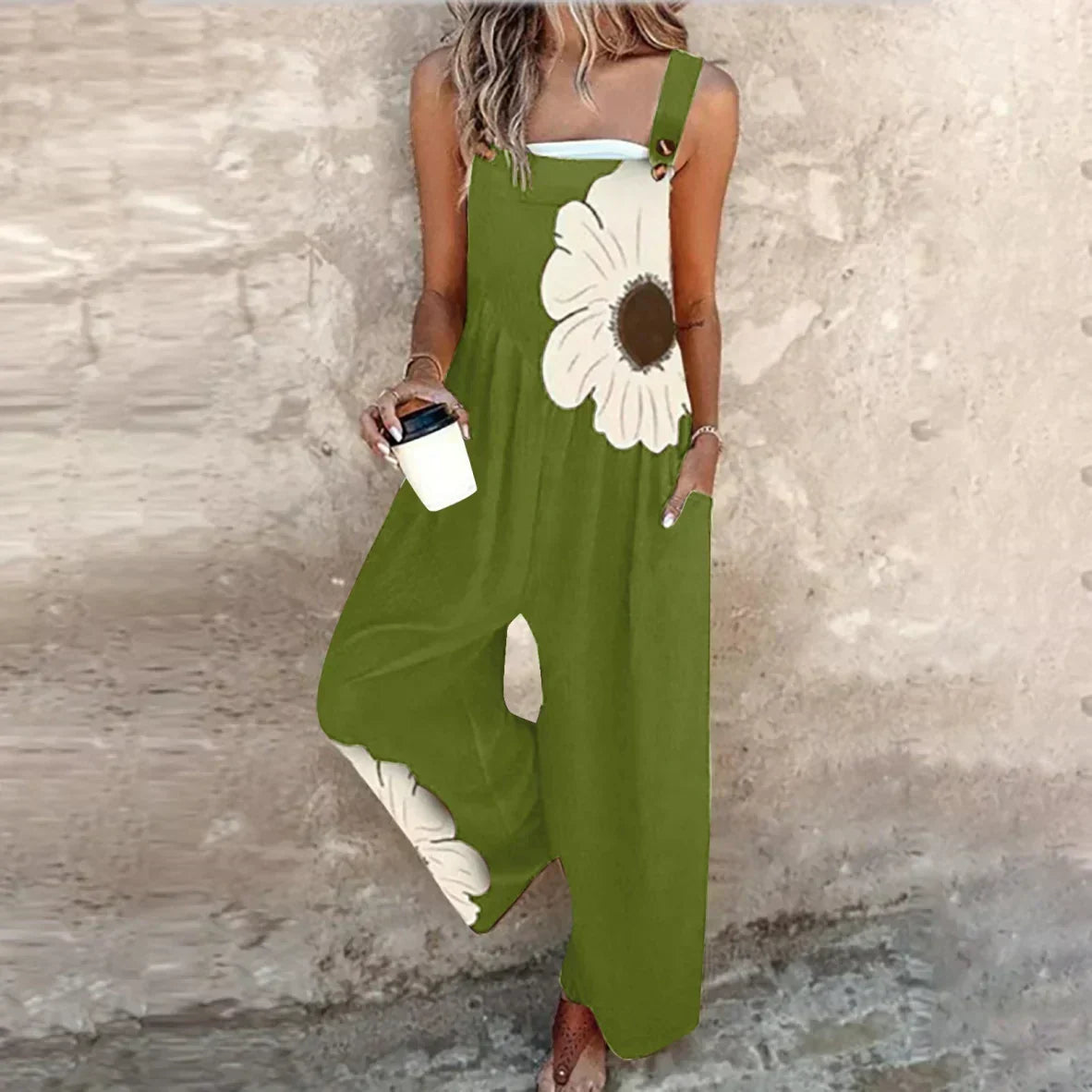 Conjunto peto estampado cómodo