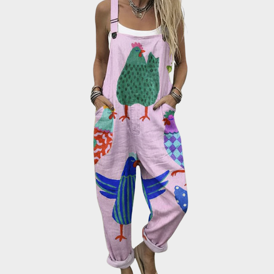 Conjunto peto estampado cómodo