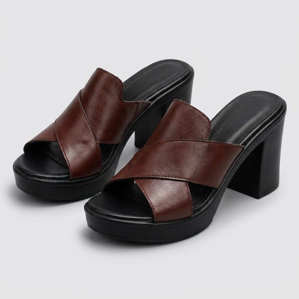 DONATELLA | Sandalia con tacón práctica