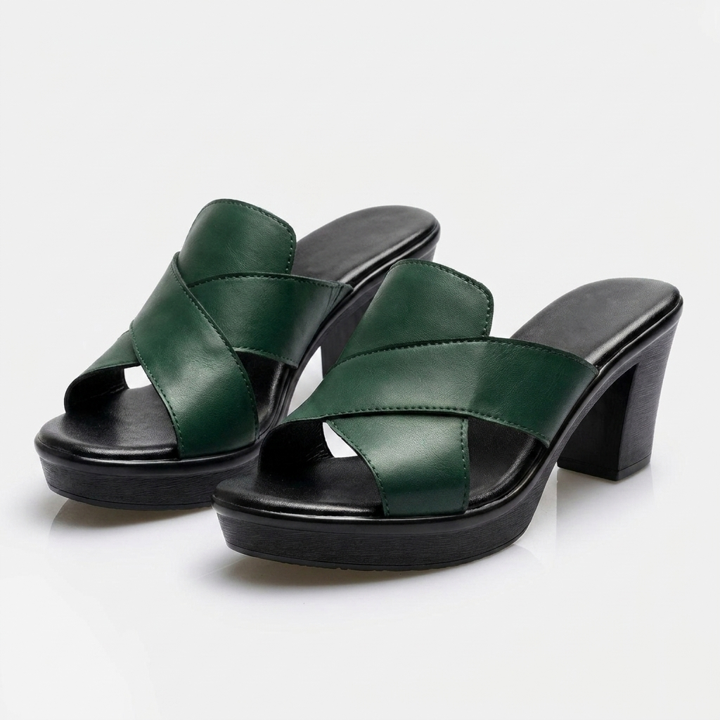 Donatella | Sandalia con tacón práctica