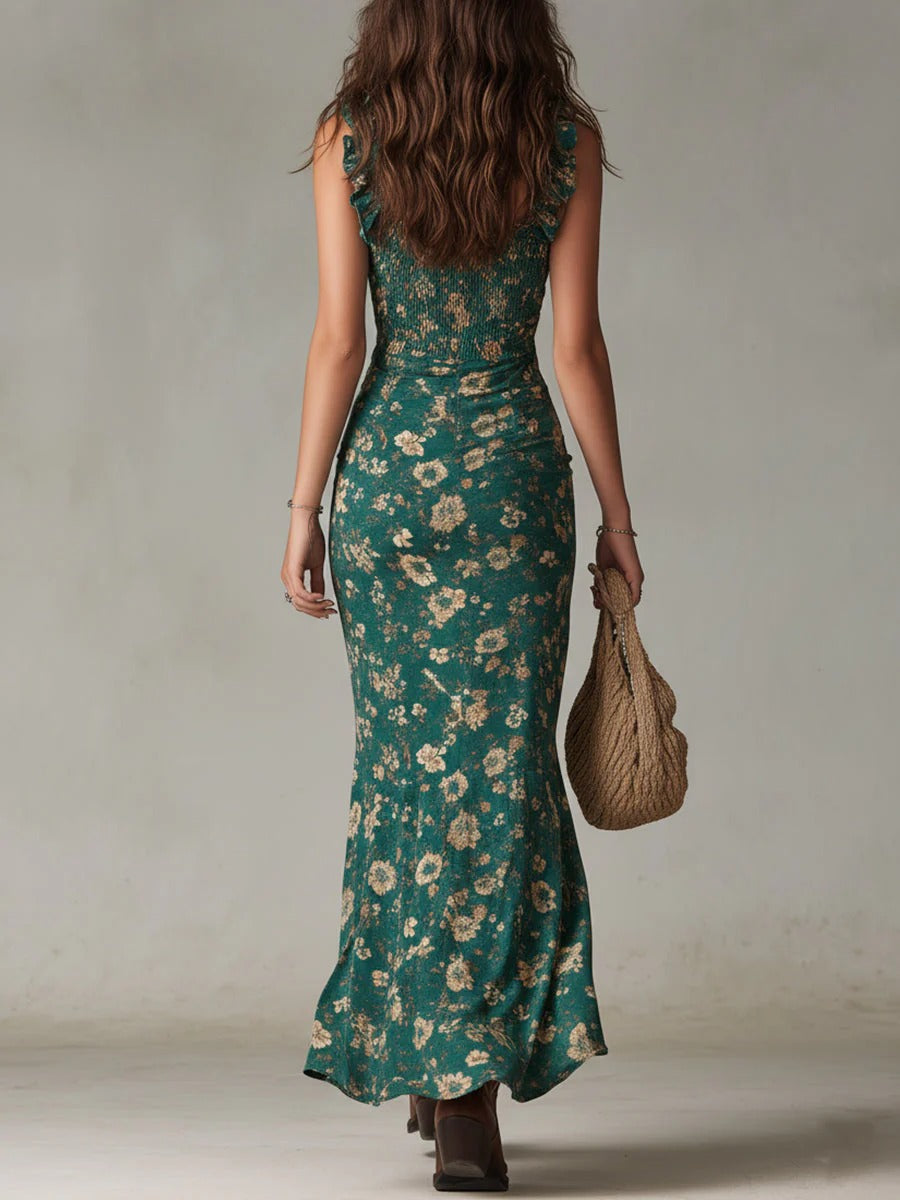 MIKA | Vestido Maxi Boho Retro